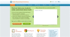 Desktop Screenshot of mathreasoninginventory.com